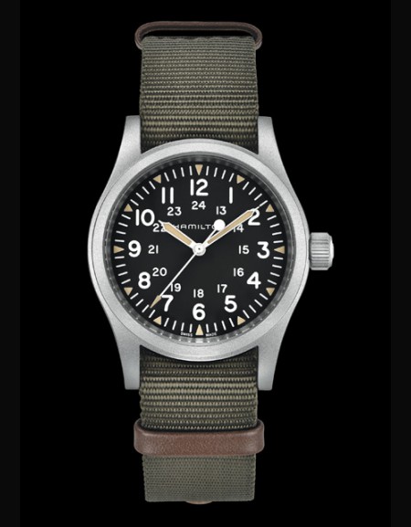 hamilton khaki field mechanical 40mm