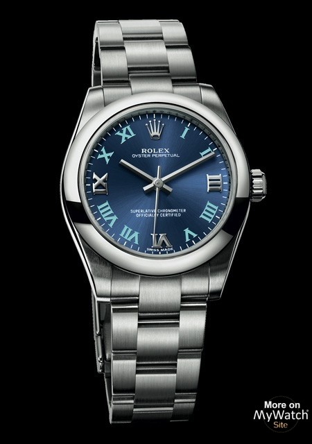 rolex azzurro blue dial