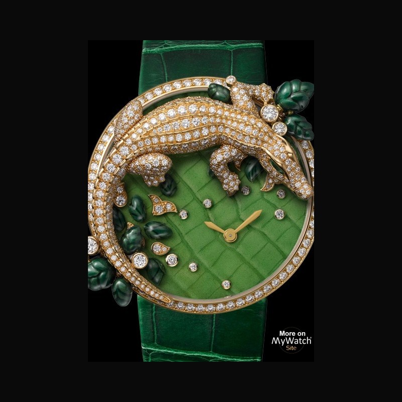 cartier crocodile watch