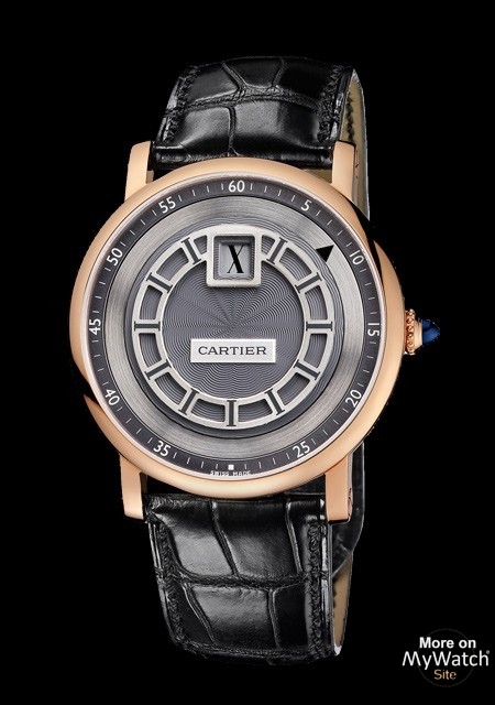 Rotonde de Cartier heures sautantes à index