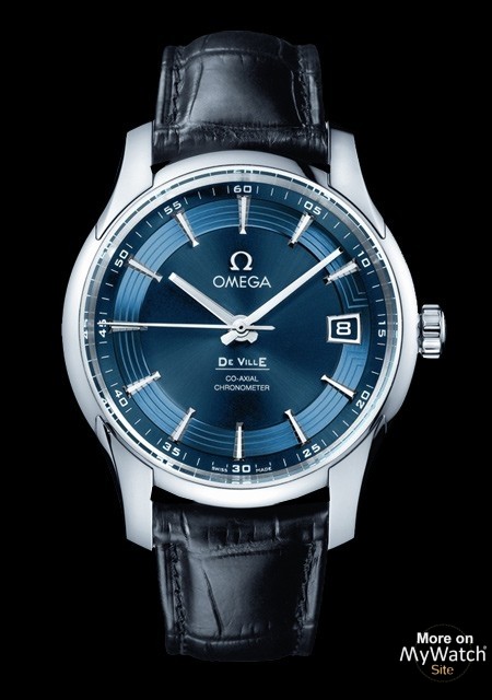 Watch Omega Hour Vision Blue | De Ville 