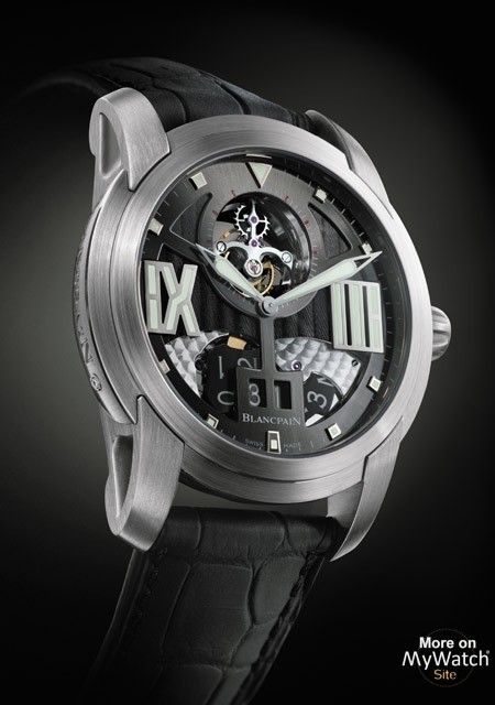 L-evolution Tourbillon Grande Date Réserve de Marche sur Masse Oscillante