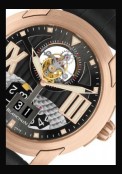 L-evolution Tourbillon Grande Date Réserve de Marche sur Masse Oscillante