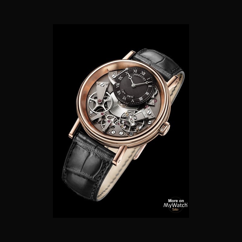 Watch Breguet Tradition 7057 | Tradition 7057BR/G9/9W6 Red gold