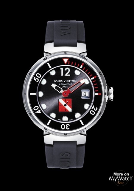 lv tambour diver watch