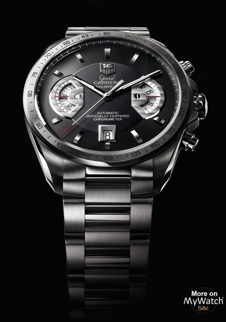 Watch TAG Heuer GRAND CARRERA Calibre 17 RS Chronographe | GRAND CARRERA   Steel - Steel Bracelet