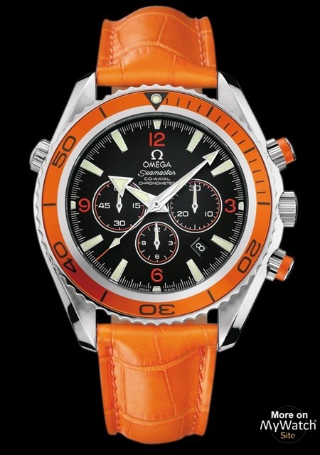 omega seamaster orange