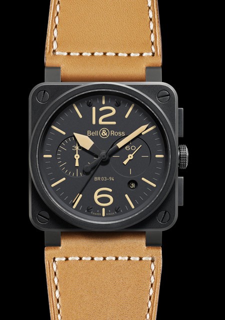Watch Bell & Ross BR 03-94 Heritage | AVIATION BR0394-HERITAGE 