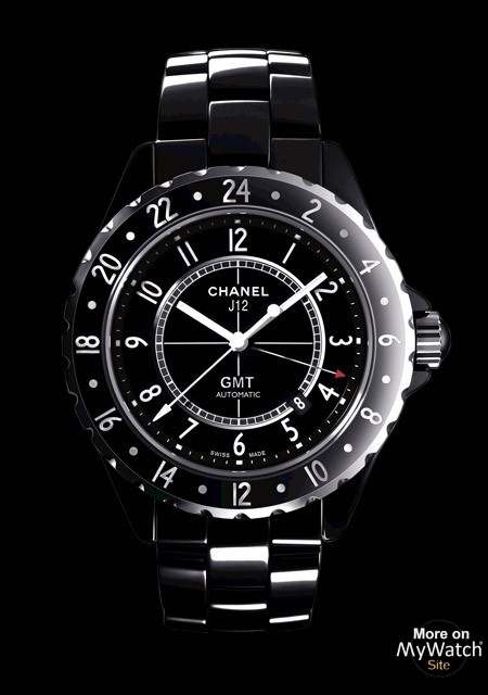 Watch Chanel J12 GMT  J12 H2012 Black Ceramic - 42mm