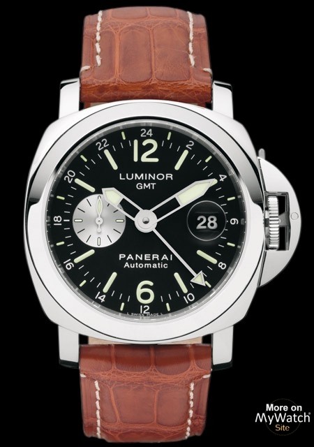 Watch Panerai Luminor GMT | Luminor PAM00088 Steel - Black Dial