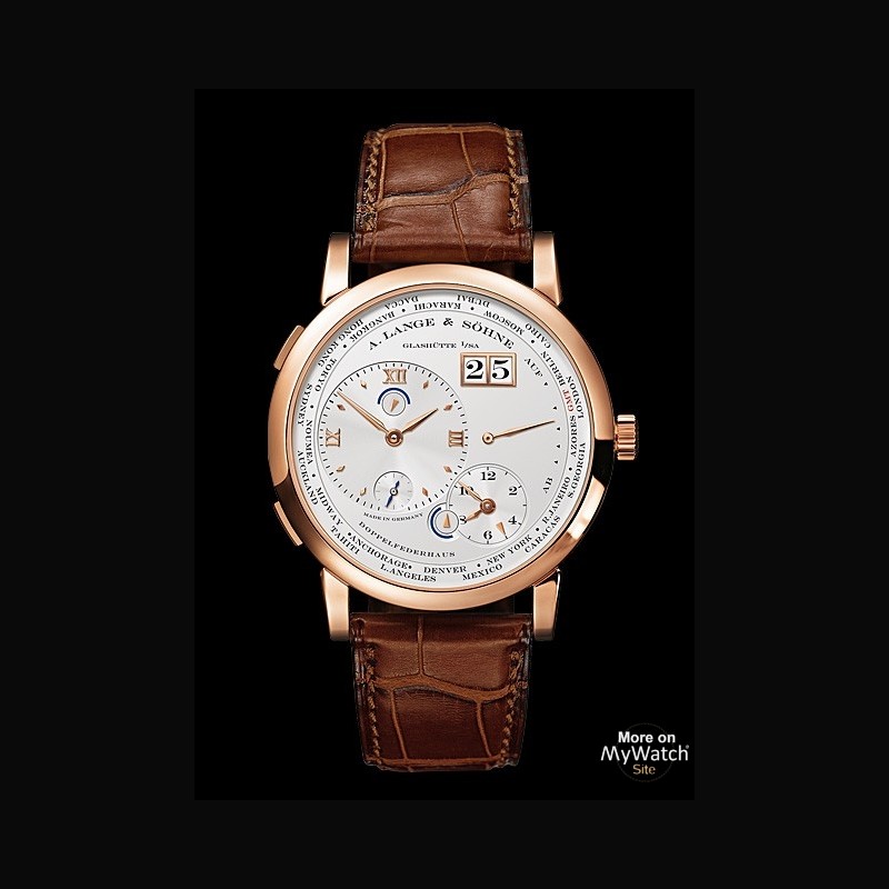 A. Lange & Söhne Lange 1 Time Zone Pink Gold