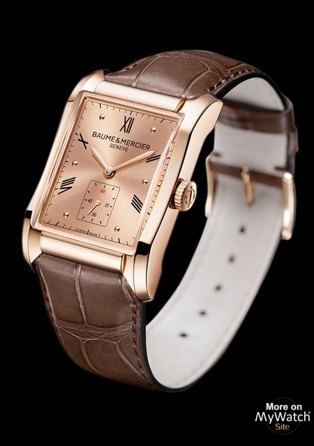 Watch Baume & Mercier Hampton | Hampton M0A10033 Red Gold - Alligator ...