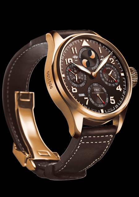 Watch IWC Grande Montre d Aviateur Calendrier Perpetuel Edition Antoine de Saint Exupery Montres d Aviateur IW502617 Red G