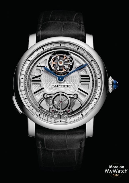 Rotonde de Cartier Répétition Minutes Tourbillon Volant