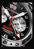 Chronofighter Oversize GMT Black Steel
