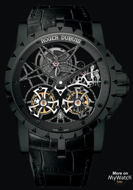 Roger Dubuis's new Excalibur Skeleton Double Flying Tourbillon