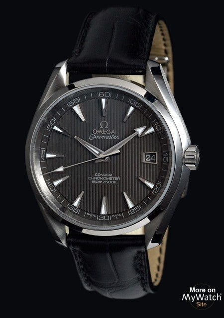 omega leather watch price