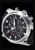 Montre d'aviateur Double Chronographe