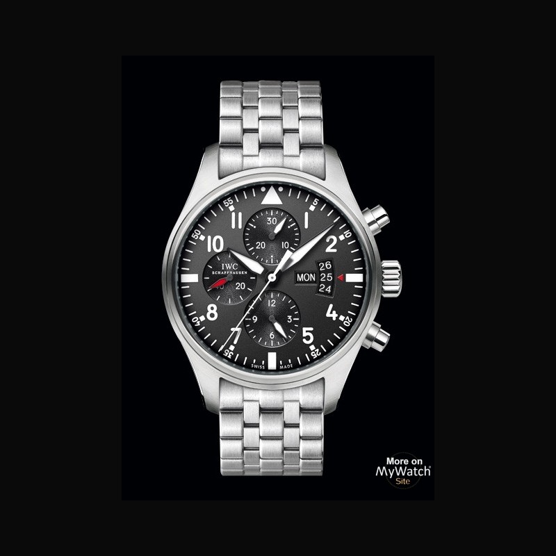 Watch IWC Montre d'Aviateur Chronographe | Montres d'Aviateur IW377704 ...