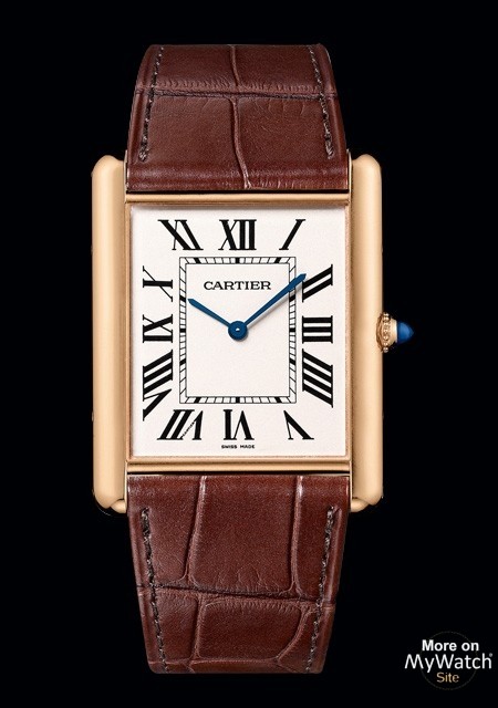 cartier tank louis pink gold