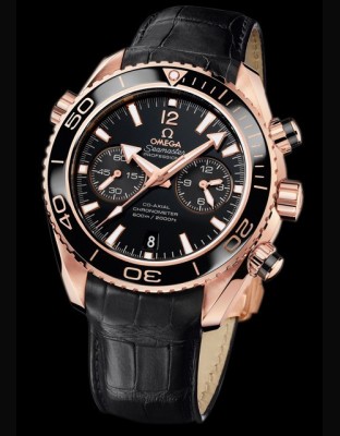 Seamaster Planet Ocean Ceragold Chronographe