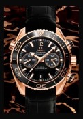 Seamaster Planet Ocean Ceragold Chronographe