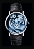 Rotonde de Cartier 42 mm décor tigre