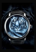 Rotonde de Cartier 42 mm décor tigre