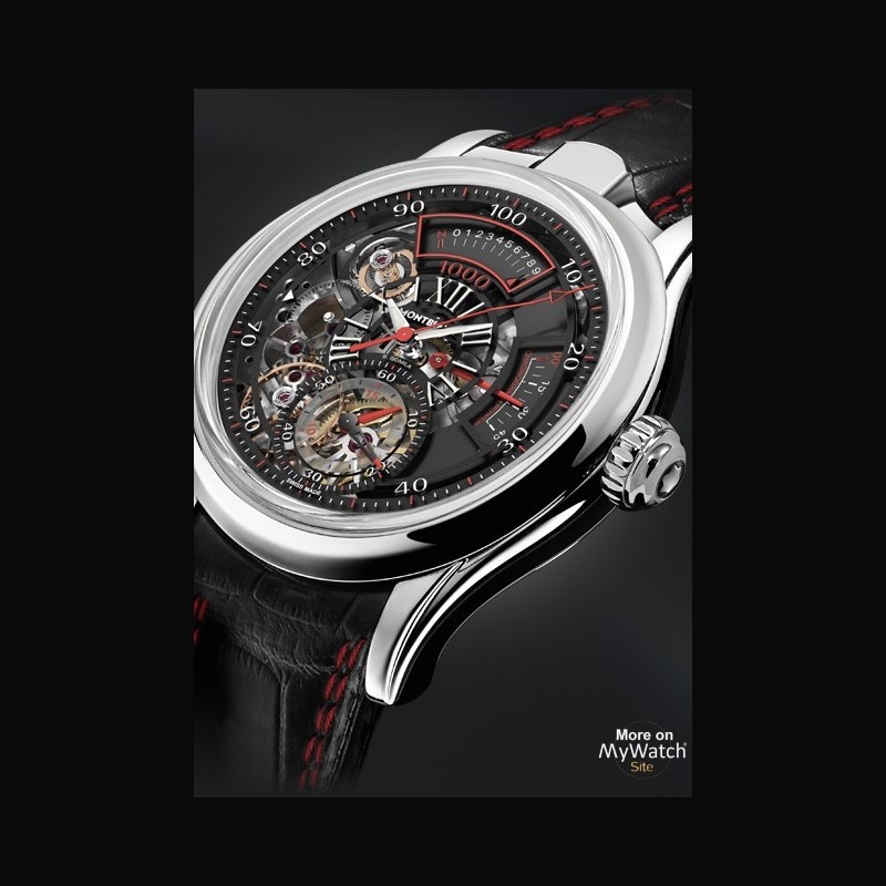 Watch Montblanc TimeWriter II Chronographe Bi-Fréquence 1.000