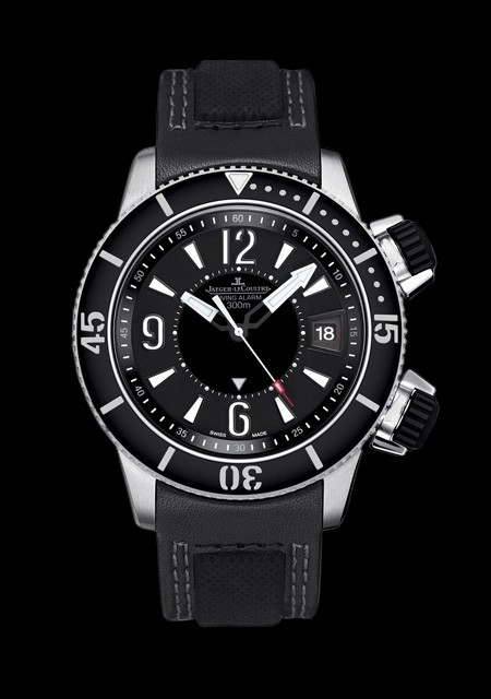 Watch Jaeger LeCoultre Master Compressor Diving Alarm Navy SEALs Master Compressor Q183T470 Titanium Leather Strap