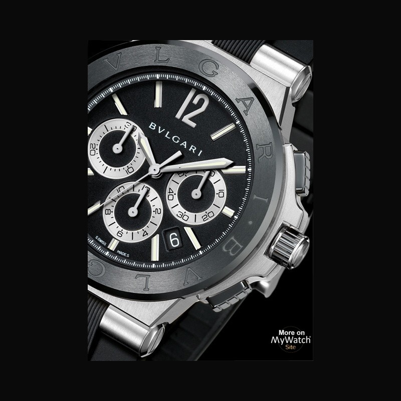 bvlgari diagono ceramic chronograph