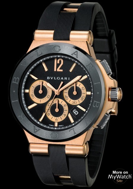 bvlgari diagono 18k rose gold