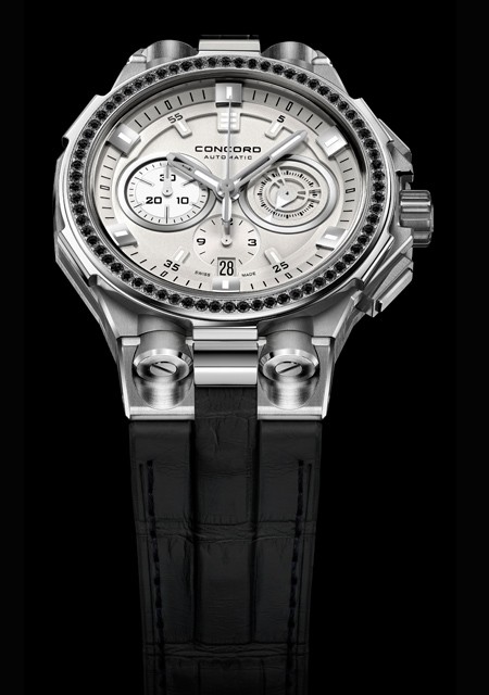 Watch Concord C2 Chronograph Black & White - BlackFrost | C2