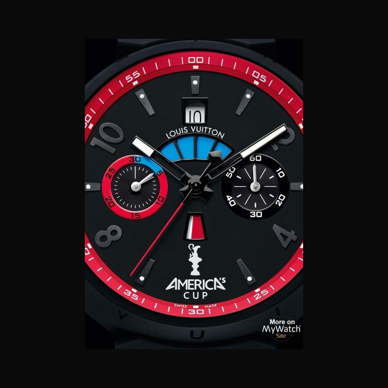 Louis vuitton america's cup watch sales
