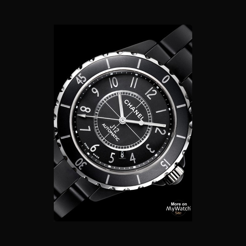 Watch Chanel J12 Noire Mate  J12 H3131 Matt Black Ceramic - 42mm