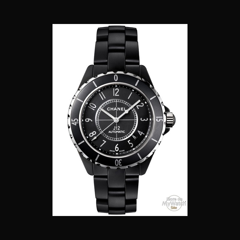 j12 chanel watch black