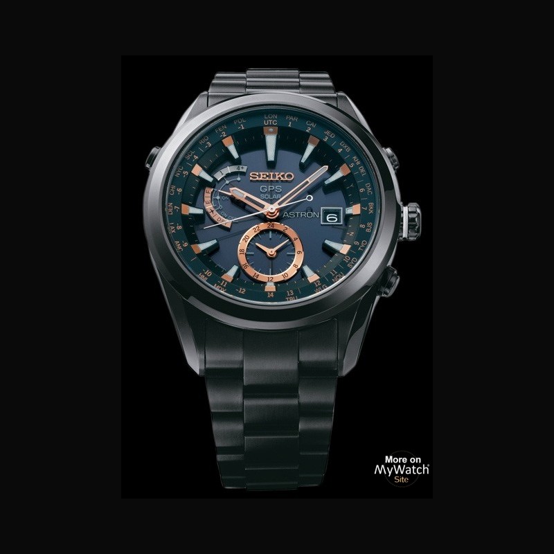 Watch Astron GPS Solar Edition Limitée | Astron SAST001 Titanium - Hard Coating Ceramic