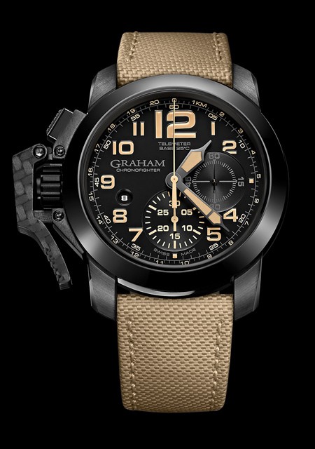 Watch Graham London Chronofighter Oversize Black Sahara