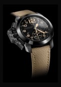 Chronofighter Oversize Black Sahara