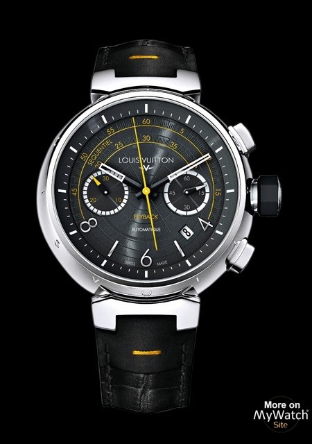 Watch Louis Vuitton Tambour Chronographe Automatique Volez  Tambour  Edition Capsule II Steel - Alligator and Calfskin Leat