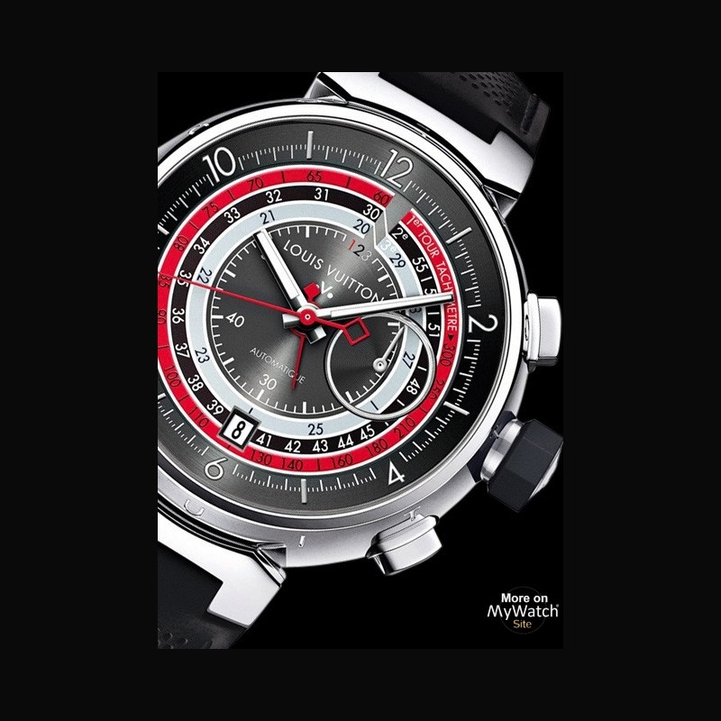 Watch Louis Vuitton Tambour Chronographe Automatique Voyagez