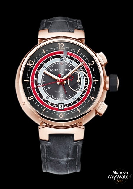 Watch Louis Vuitton Tambour Chronographe Automatique Voyagez