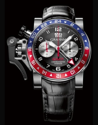 Chronofighter Oversize GMT Blue and Red