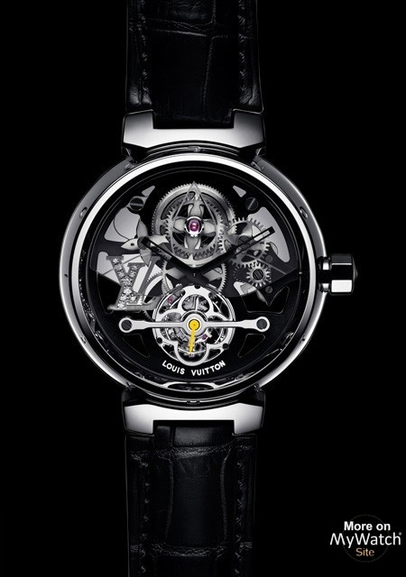 Watch Louis Vuitton Tambour Tourbillon Monogram