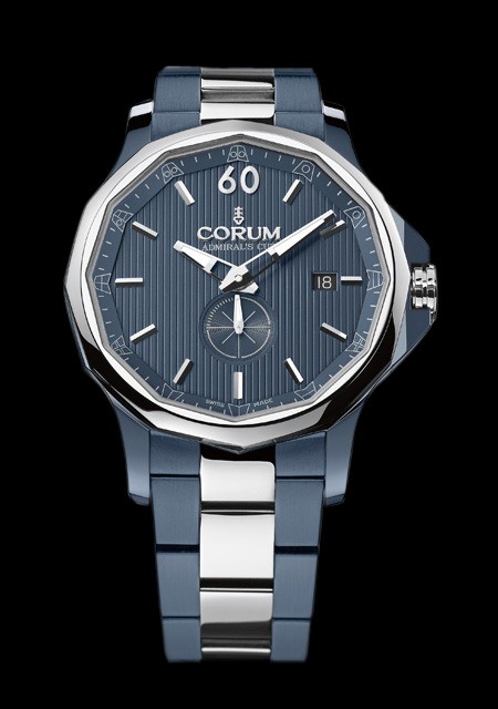 Watch Corum Admiral s Cup Legend 42 Admiral s Cup Legend 395.101.30 V705 AB10 Blue PVD Steel Steel