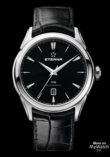 Watch Eterna 1948  1948 2950.41.41.11.75 Black Dial