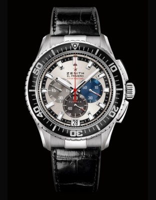 El Primero Stratos FlyBack Stricking 10th Tribute to Felix Baumgartner