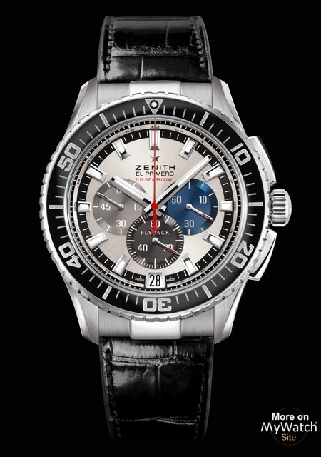 El Primero Stratos FlyBack Stricking 10th Tribute to Felix Baumgartner