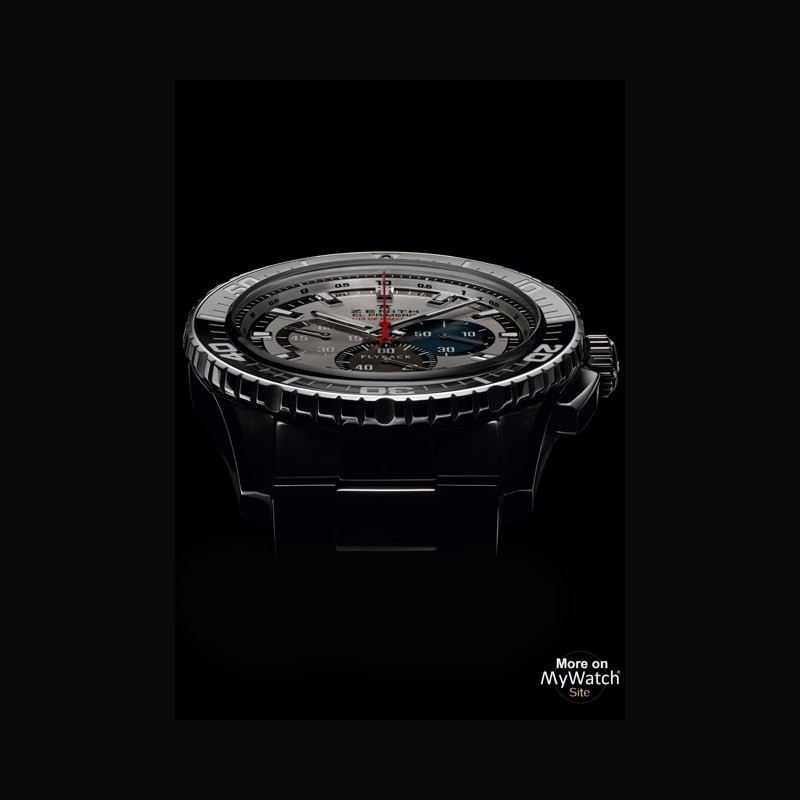 Watch Zenith El Primero Stratos FlyBack Stricking 10th Tribute to Felix Baumgartner El Primero 03.2062.405 69.M2060 Steel