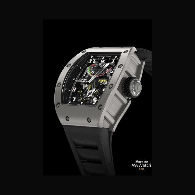 Watch Richard Mille RM 036 Capteur de G Tourbillon Jean Todt Limited ...